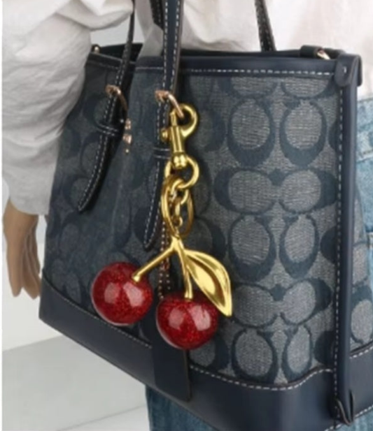 Cherry 🍒 Handbag and Keychain Charms