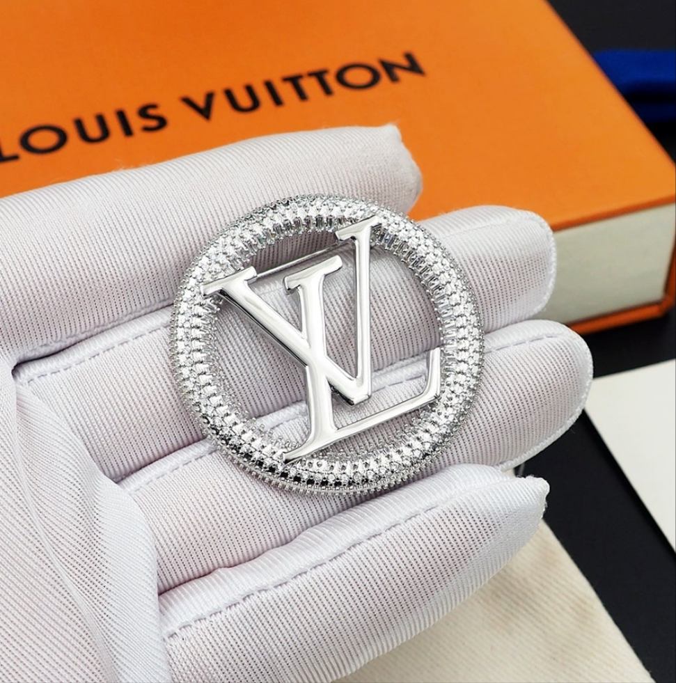 LV Designer Inspired Brooches