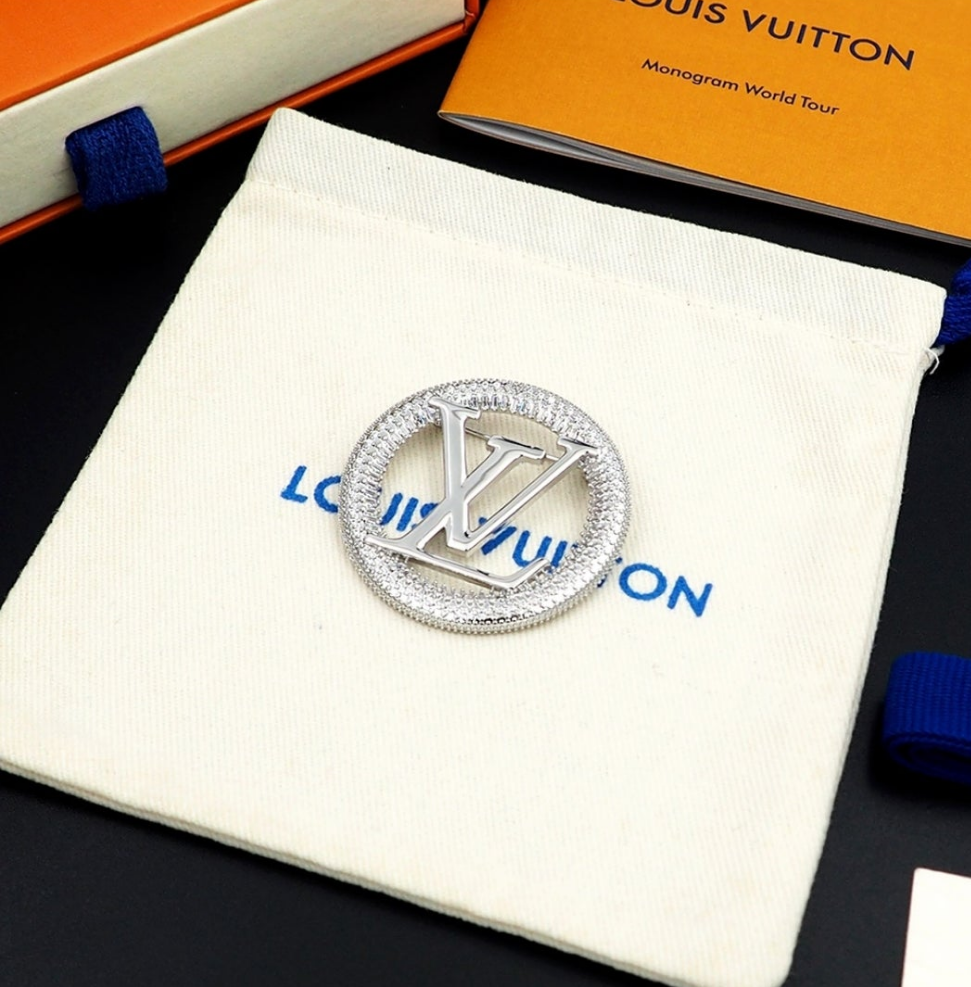 LV Designer Inspired Brooches