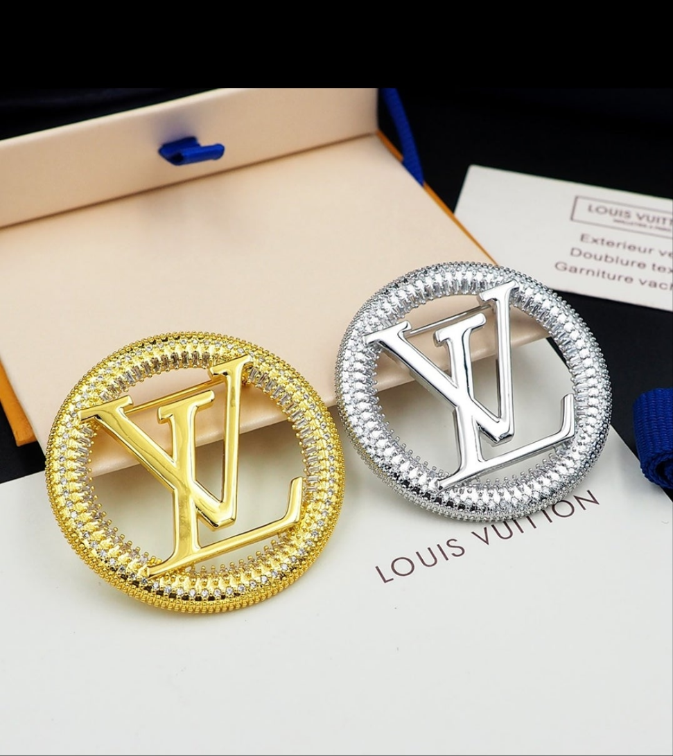 LV Designer Inspired Brooches