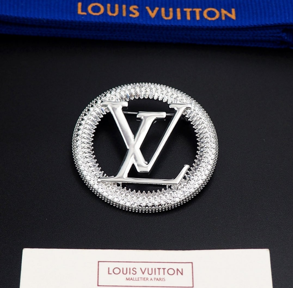 LV Designer Inspired Brooches