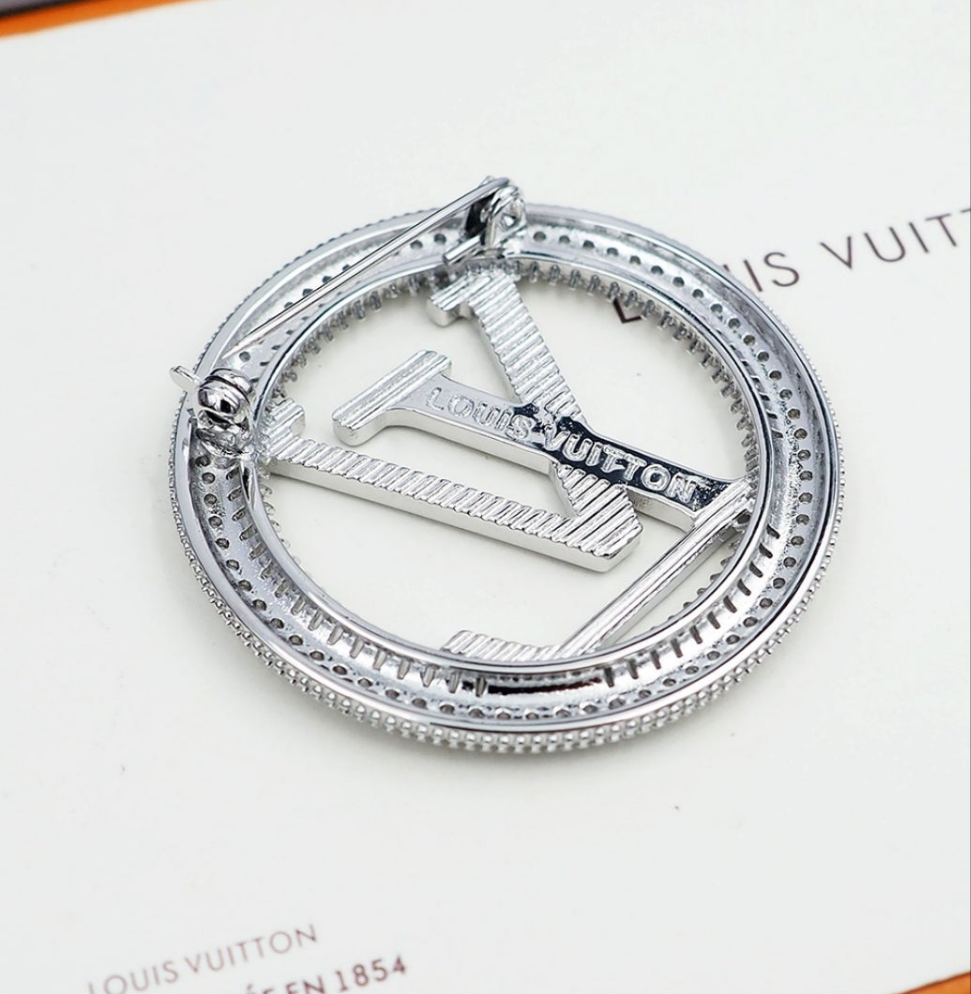 LV Designer Inspired Brooches