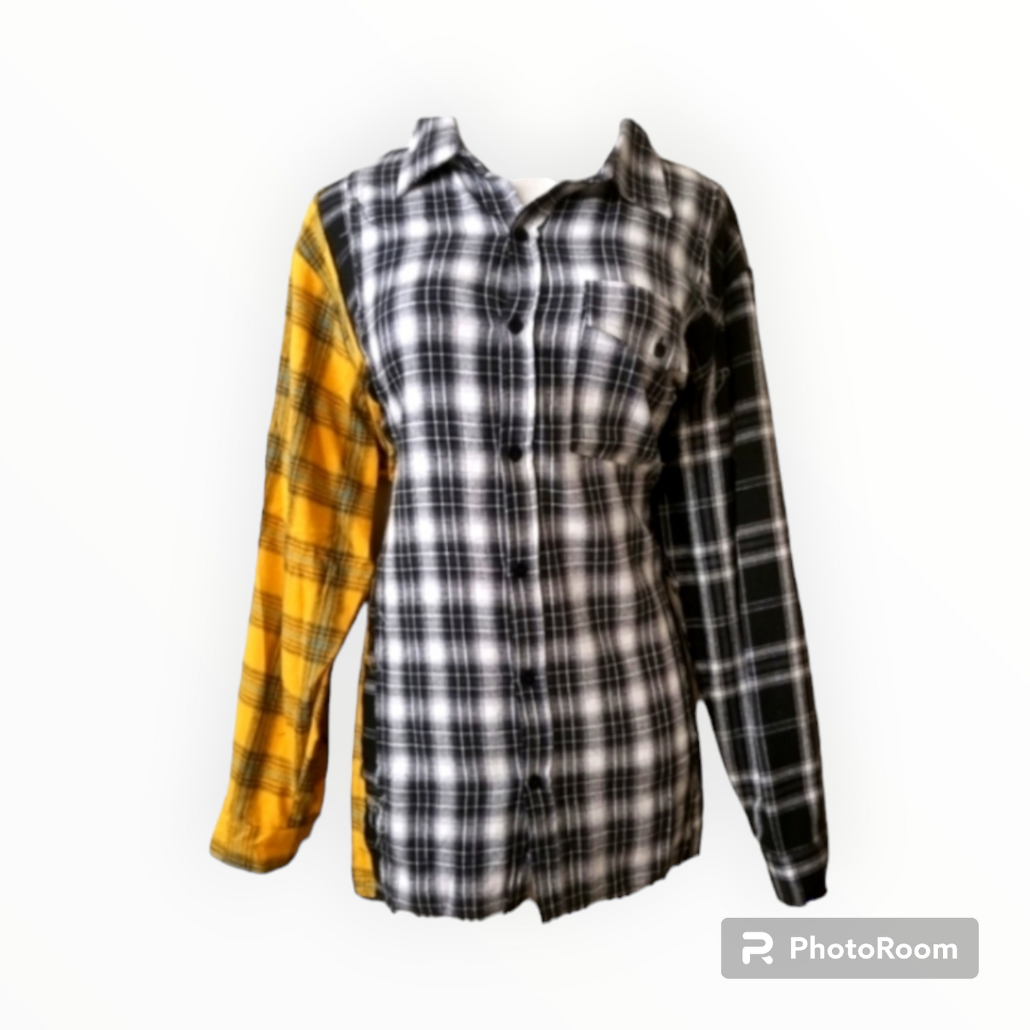 Plus size plaid Shirt