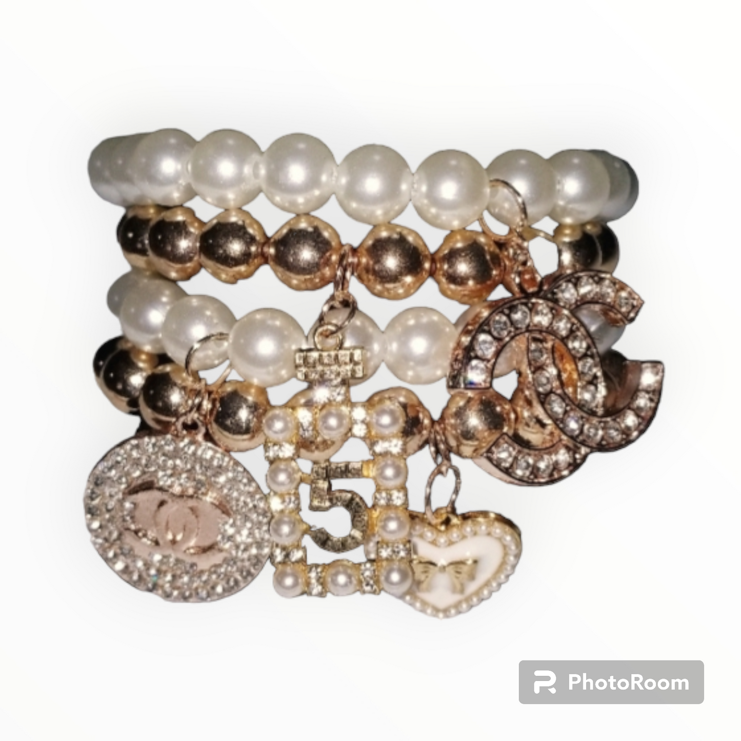 Custom made charm bracelet