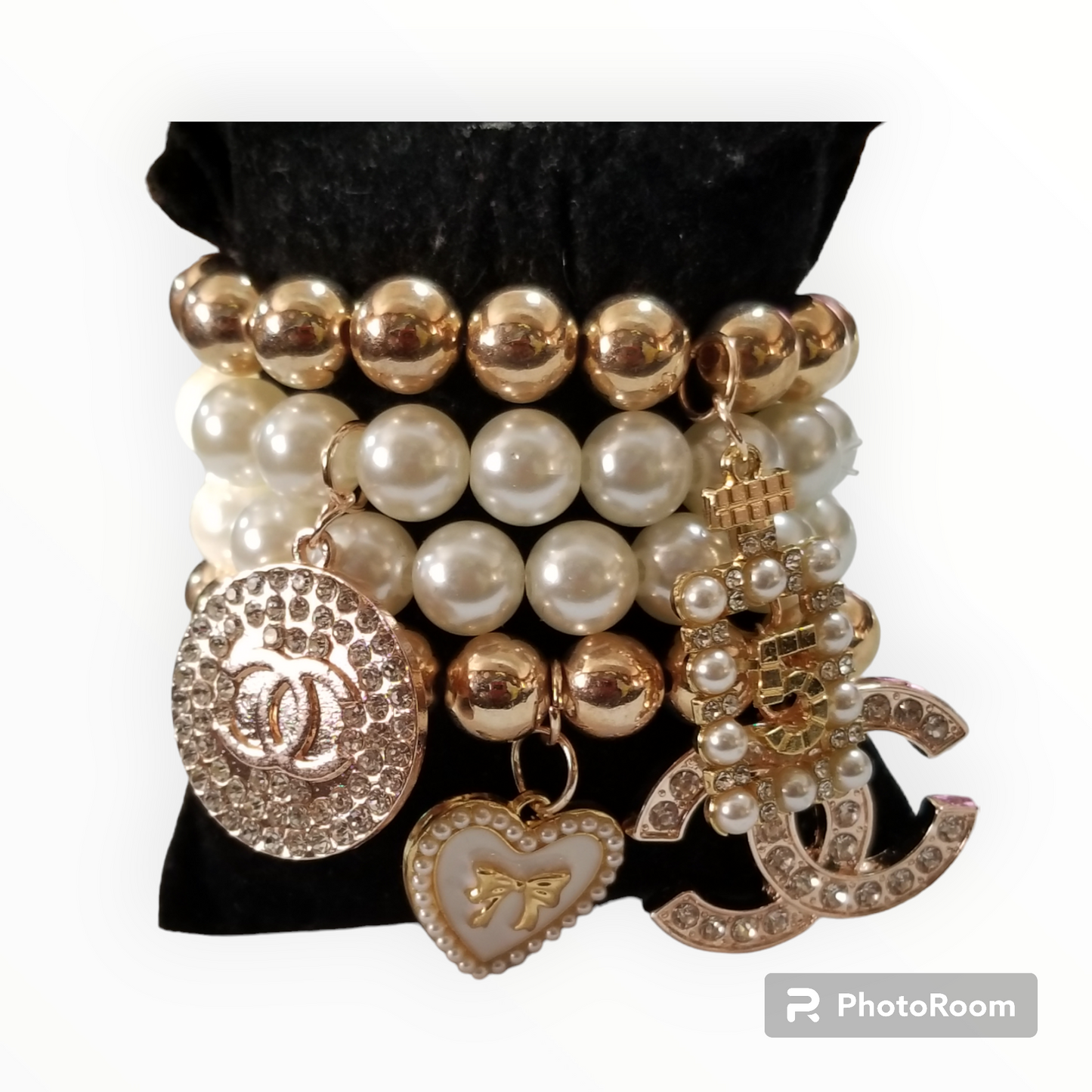 Custom made charm bracelet