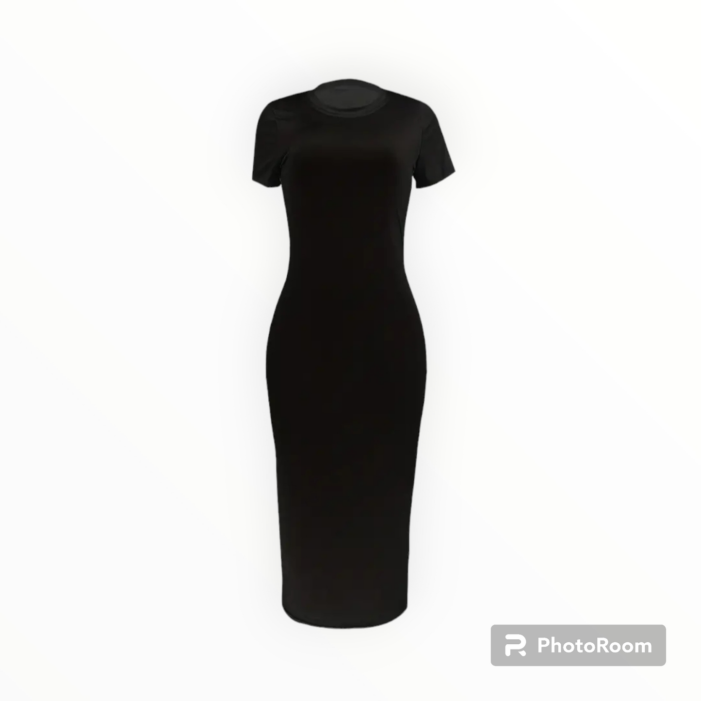 Casual short sleeve bodycon dress