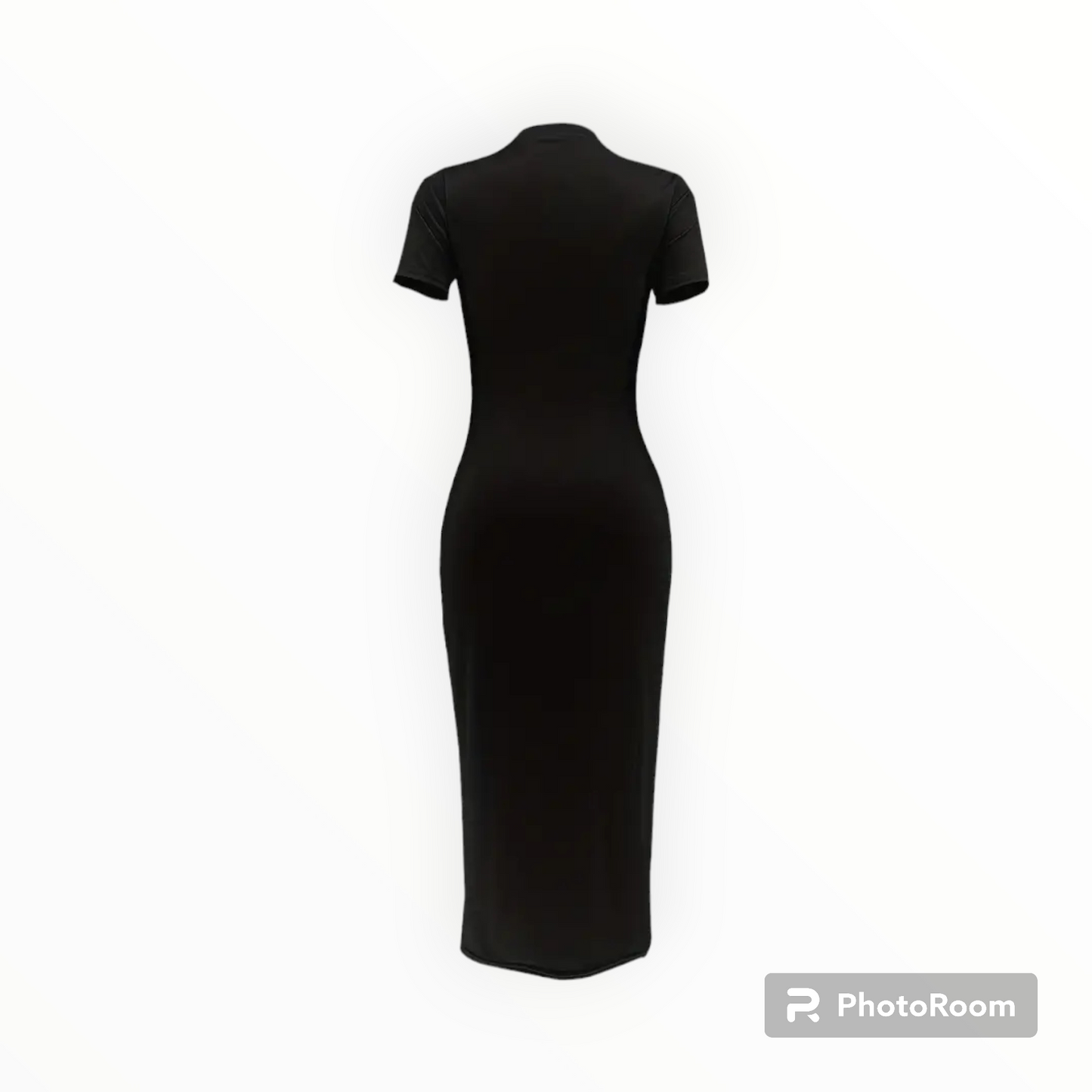 Casual short sleeve bodycon dress