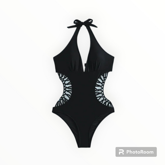 Hollow out bathing suit