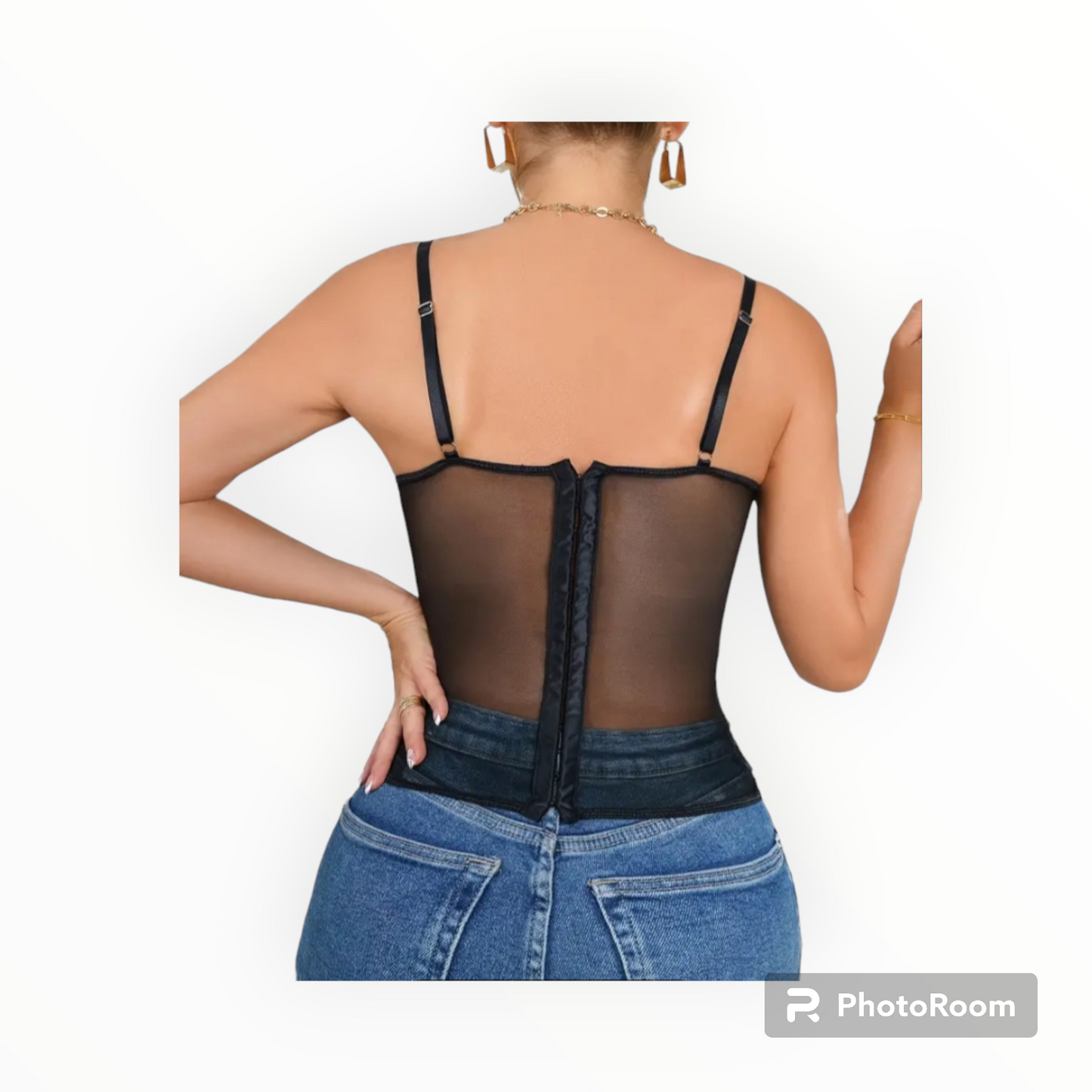 Women floral lace Corset