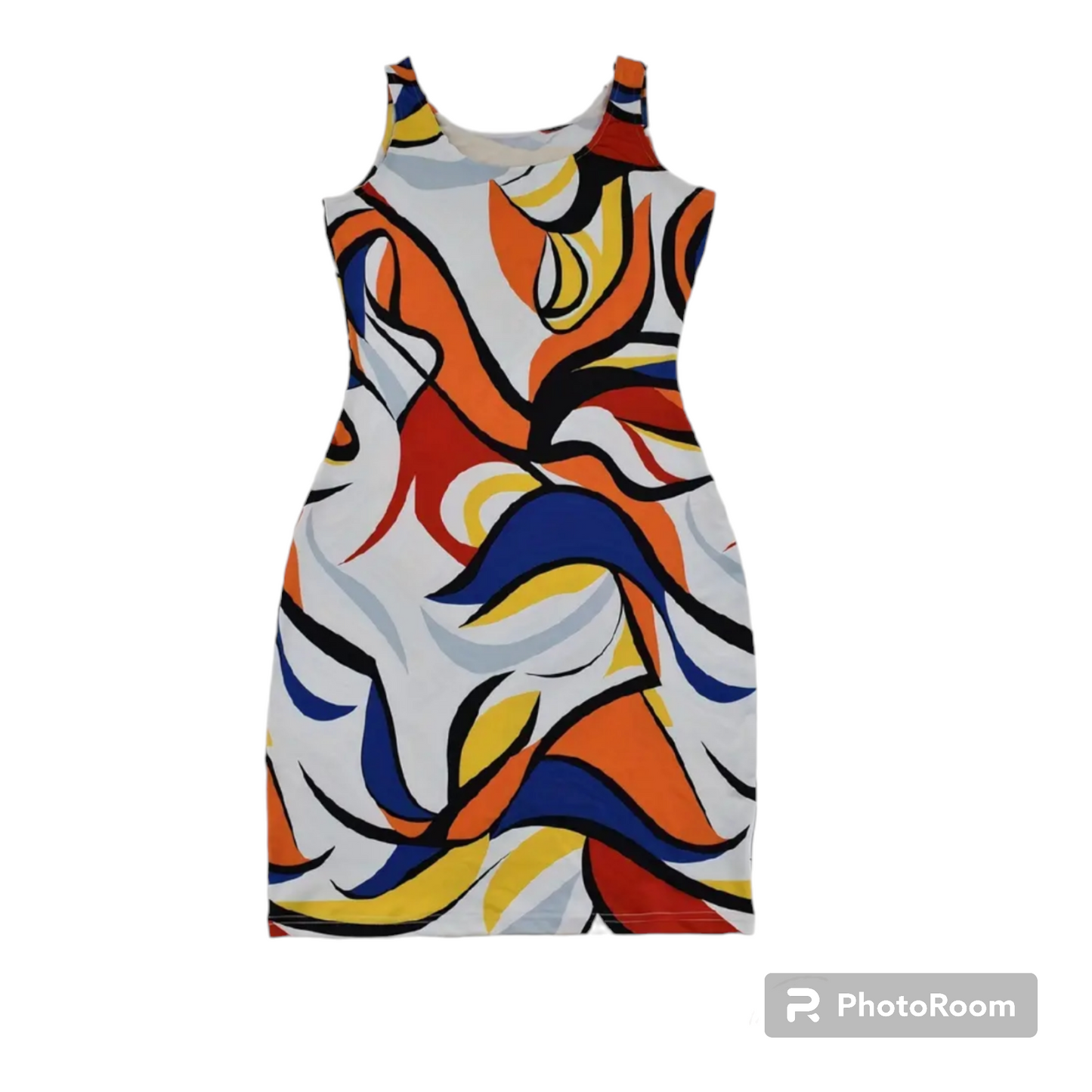 Women Abstract tank dress