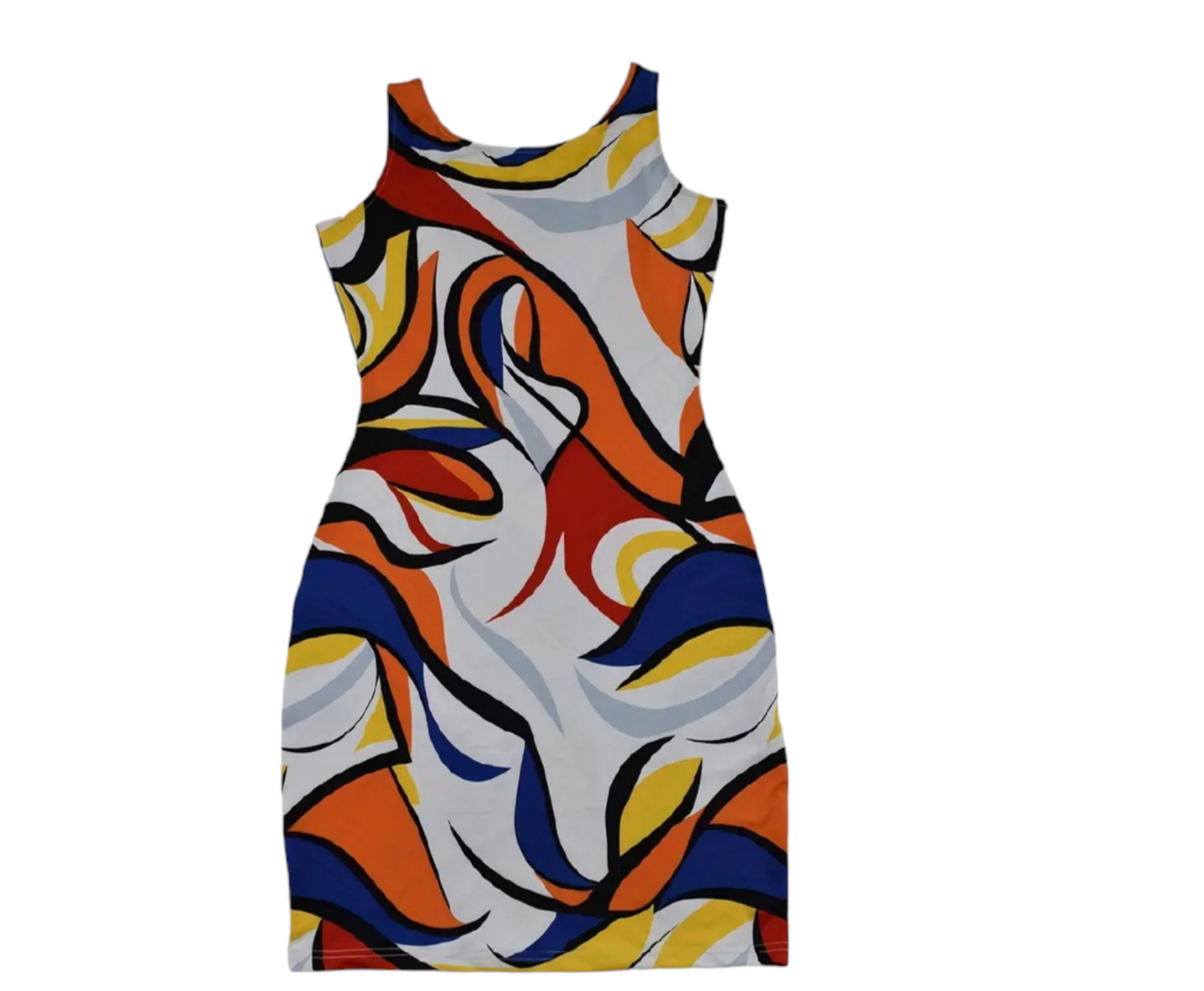 Women Abstract tank dress