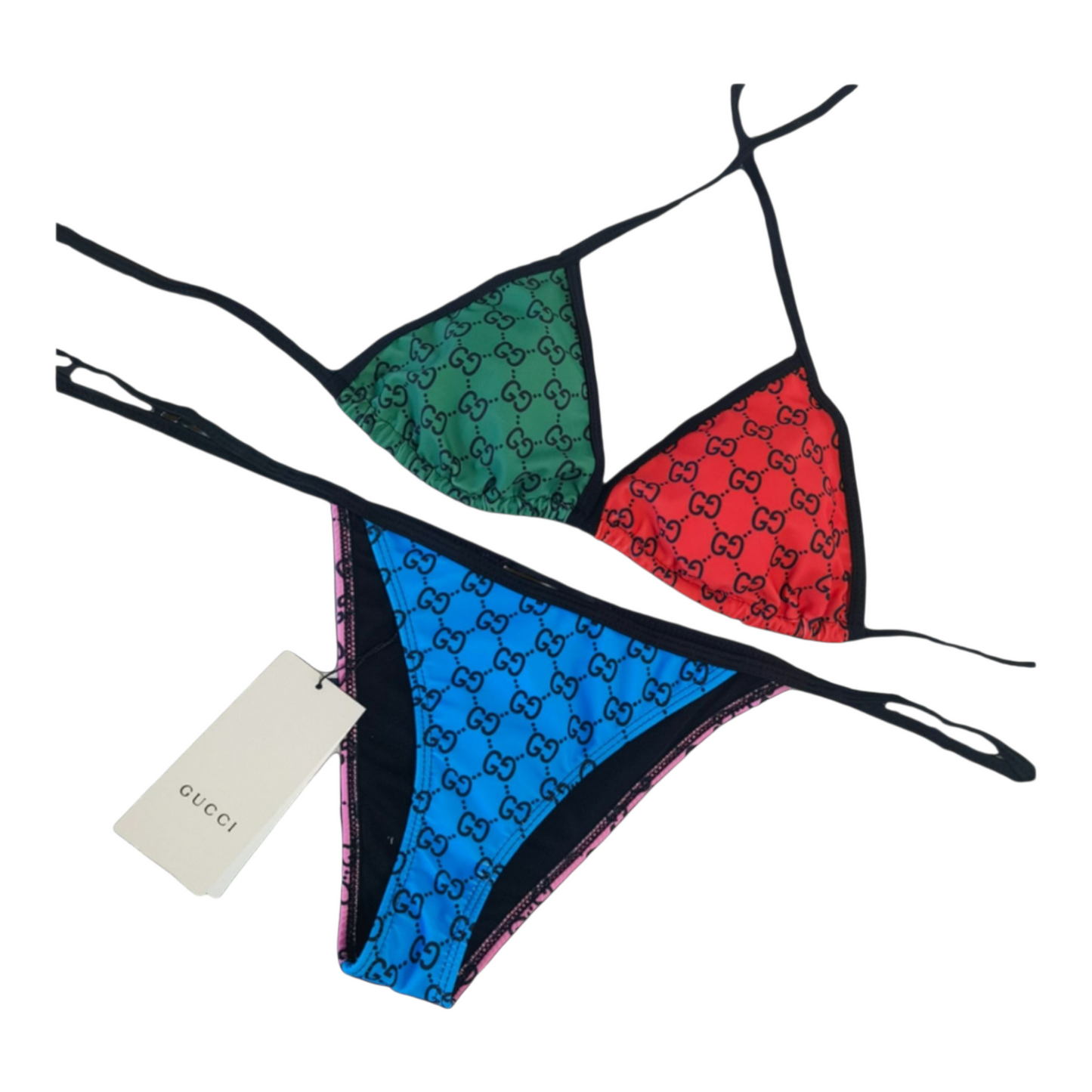 Gucci Designer inspired 2pc bikini set
