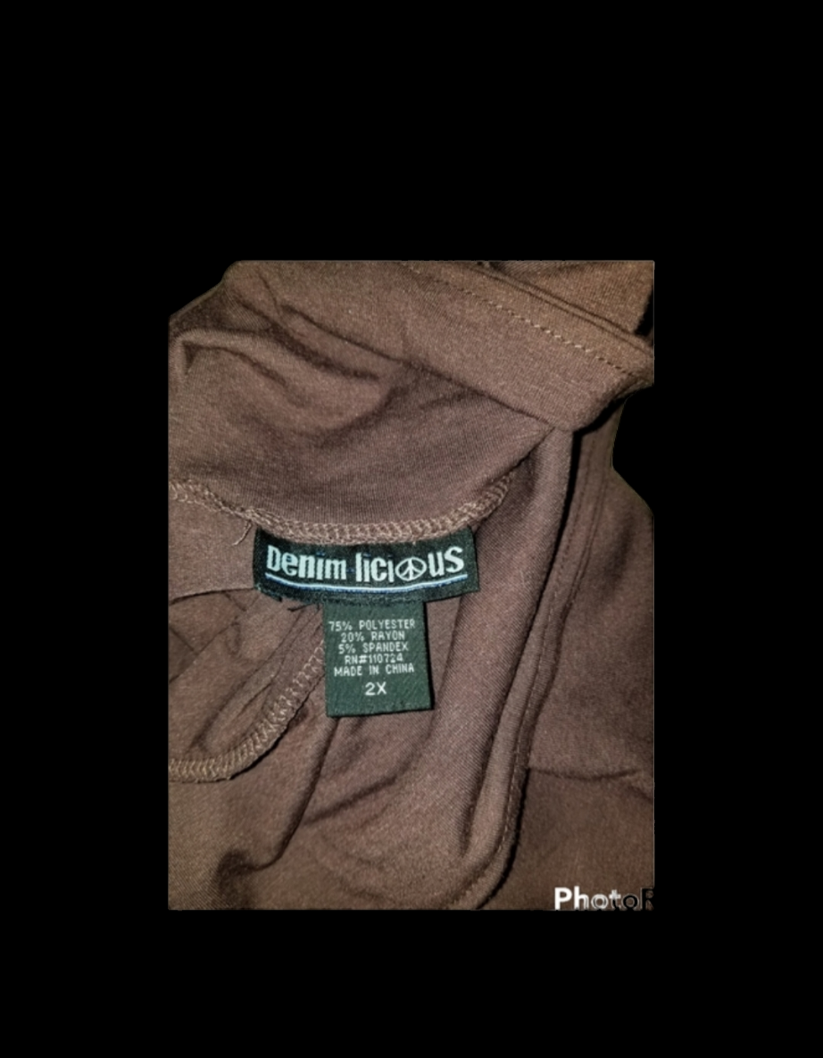 Plus size maxi skirt