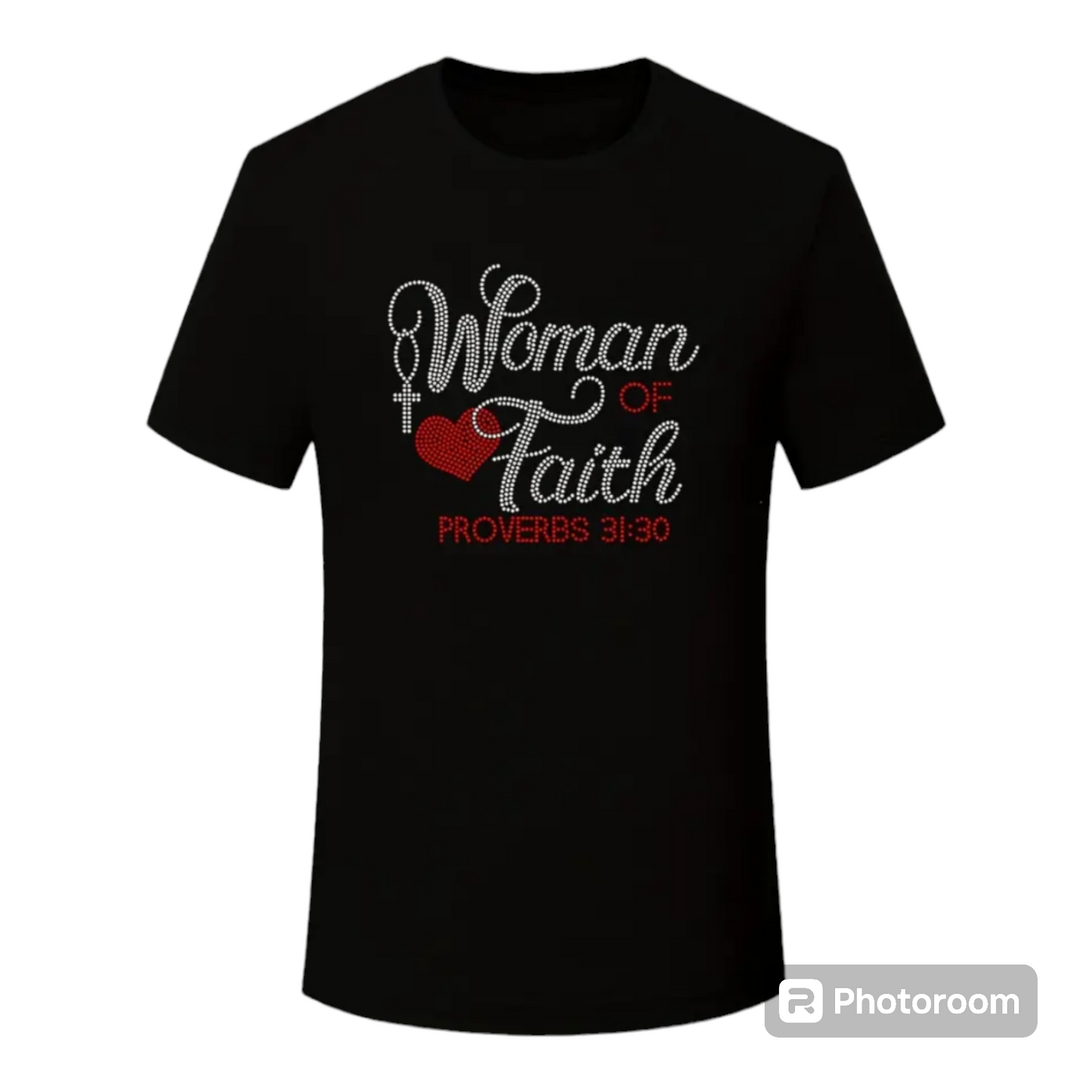 Plus Size Graphic Rhinestones TSHIRT