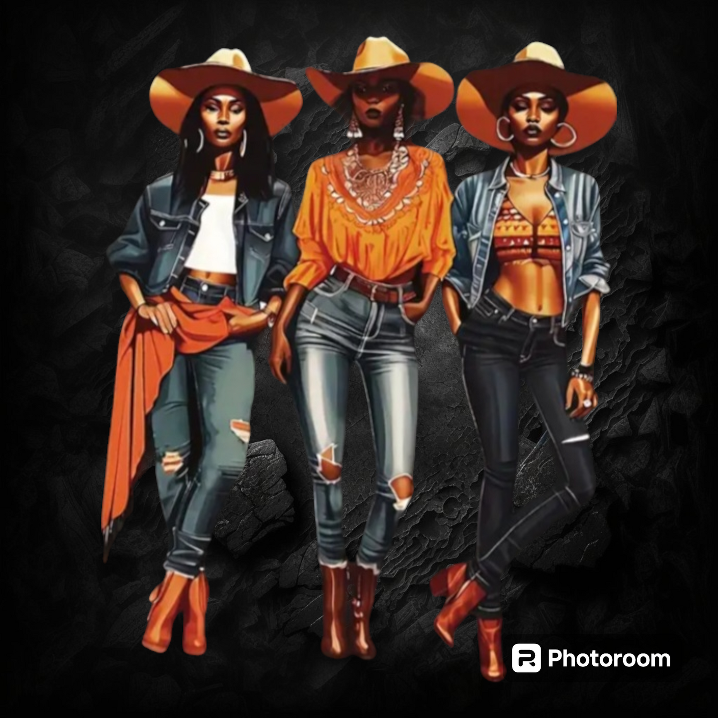 Western Cowgirl Graphic T Shirt