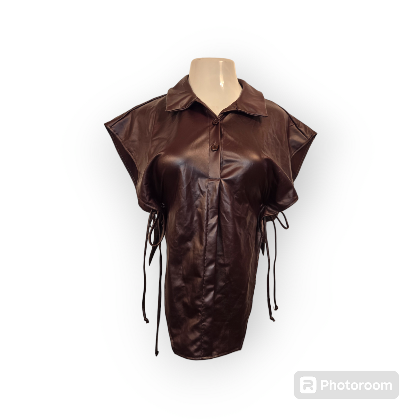 Vest Leather Top