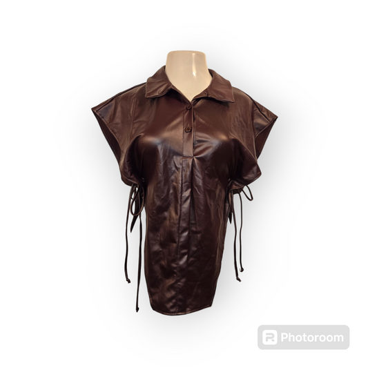 Vest Leather Top