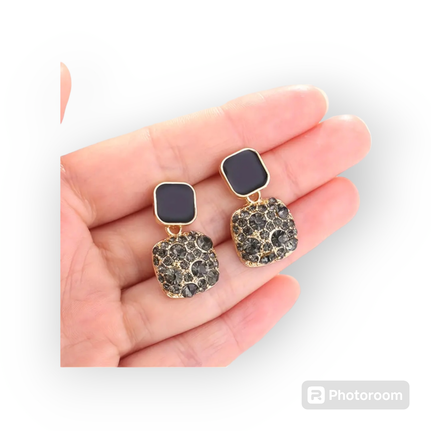Eleqant Square Drop earring