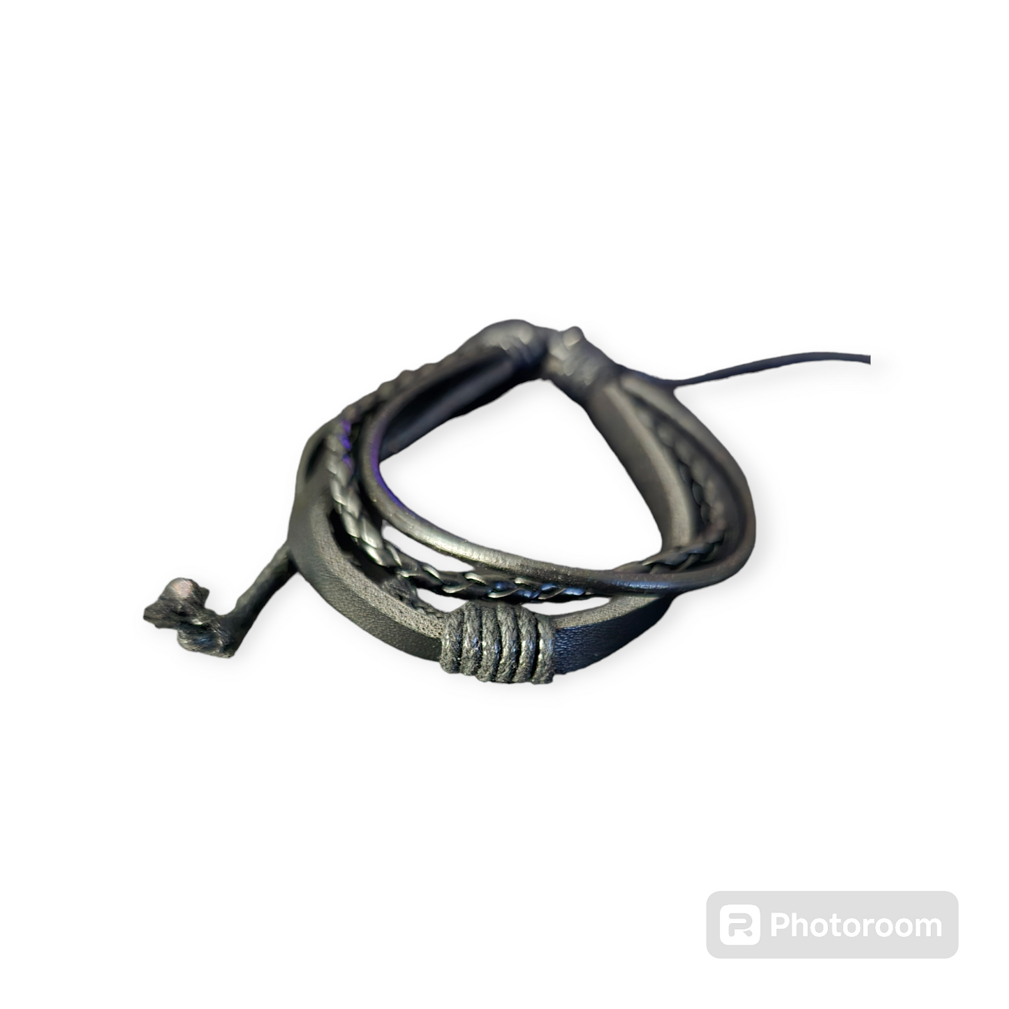 Men leather bracelet