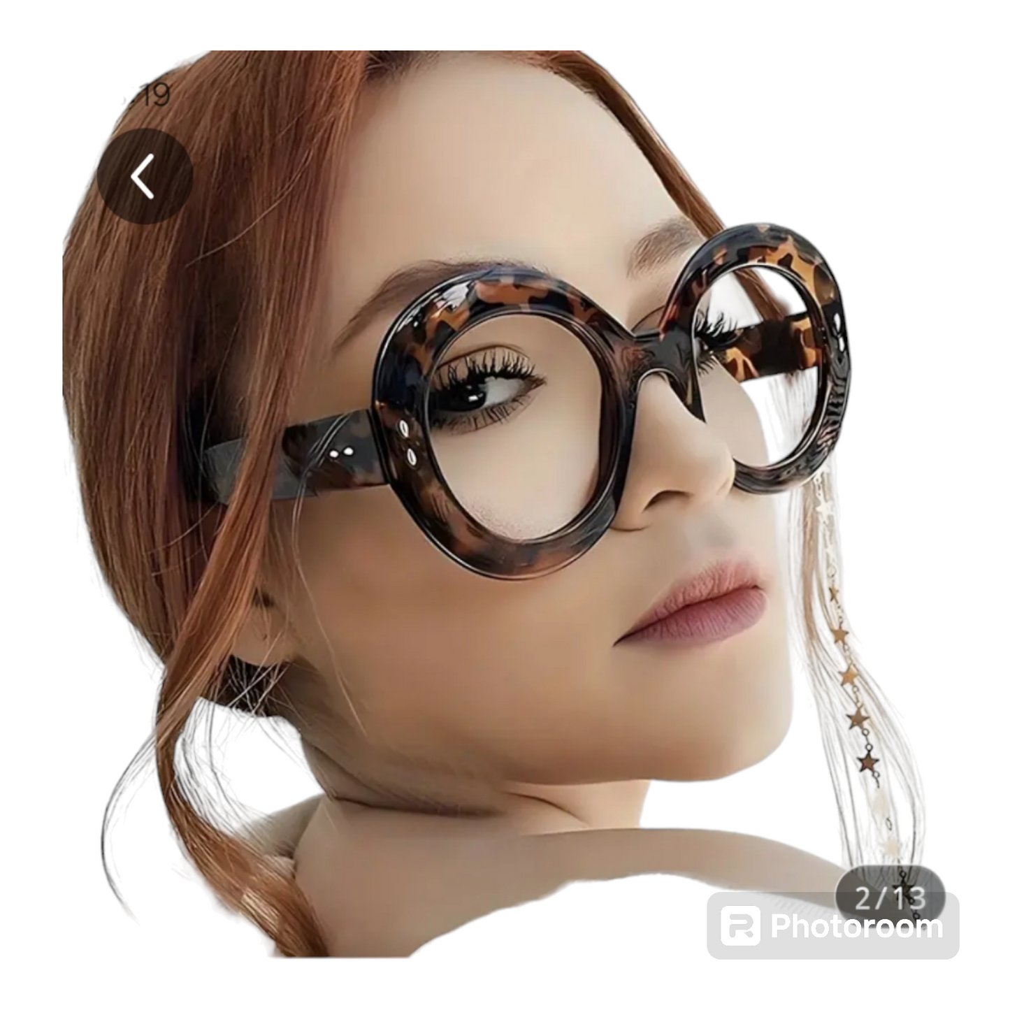 Oversized round eyewear