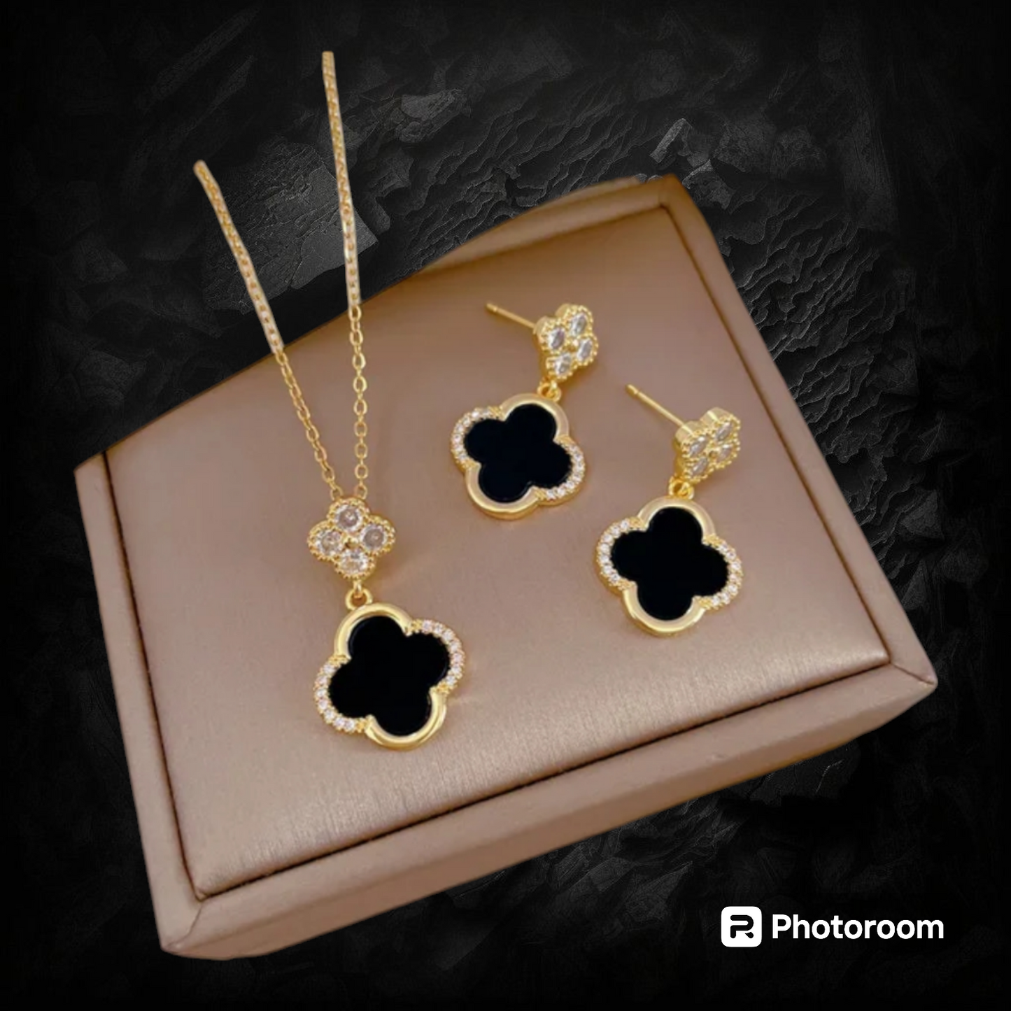 Van Cleef Designer Inspired  Zirconia Leaf Clover Necklaces