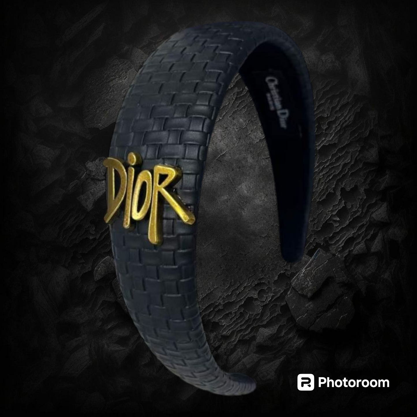 CD Designer inspired headband