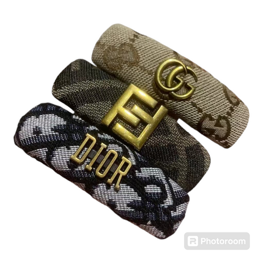 Designer inspired Hair barrette