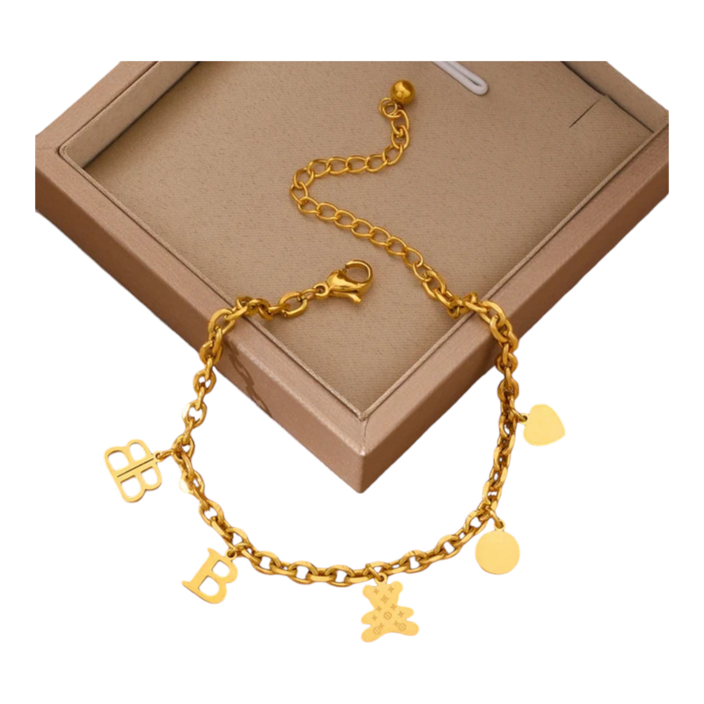 Balenciaga Designer inspired Charm Bracelet