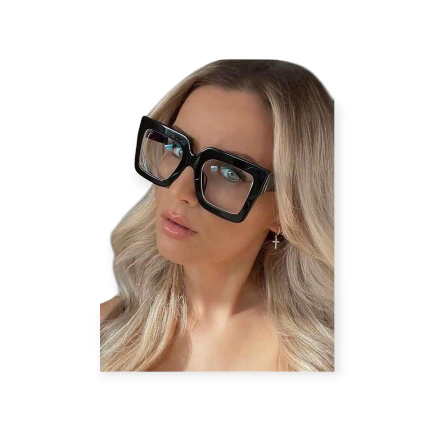 Oversized square eyewear