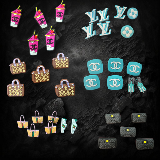 Designer inspired Croc charm