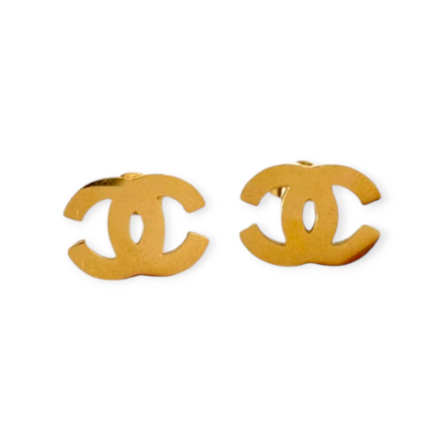 Chanel inspired stud earrings