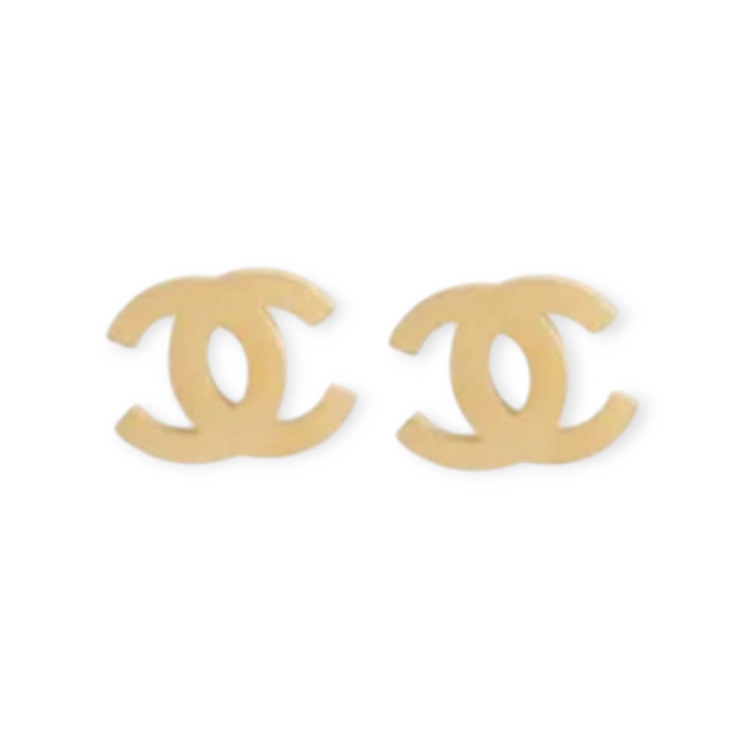 Chanel inspired stud earrings