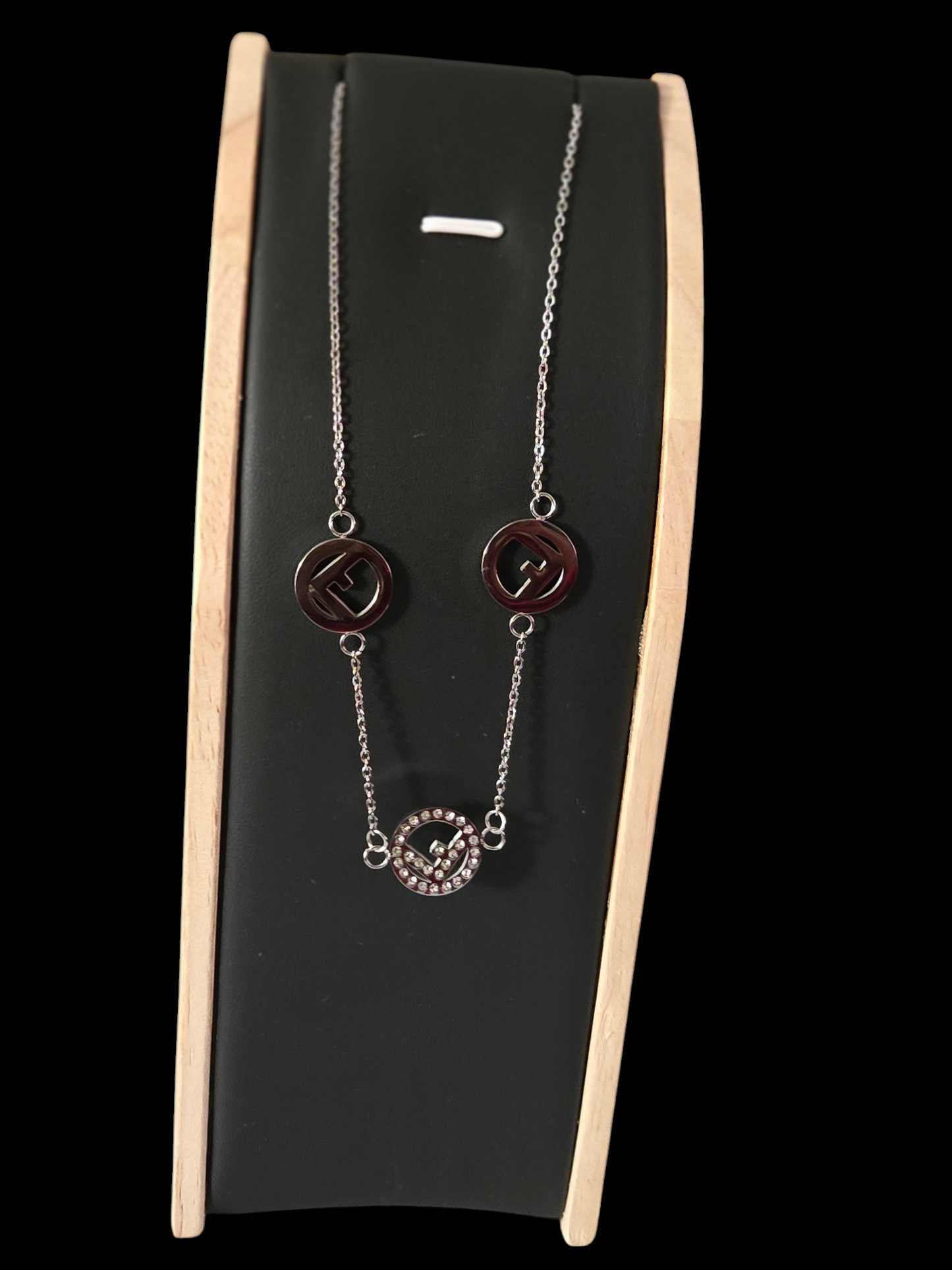 luxury inspired Fendi necklace