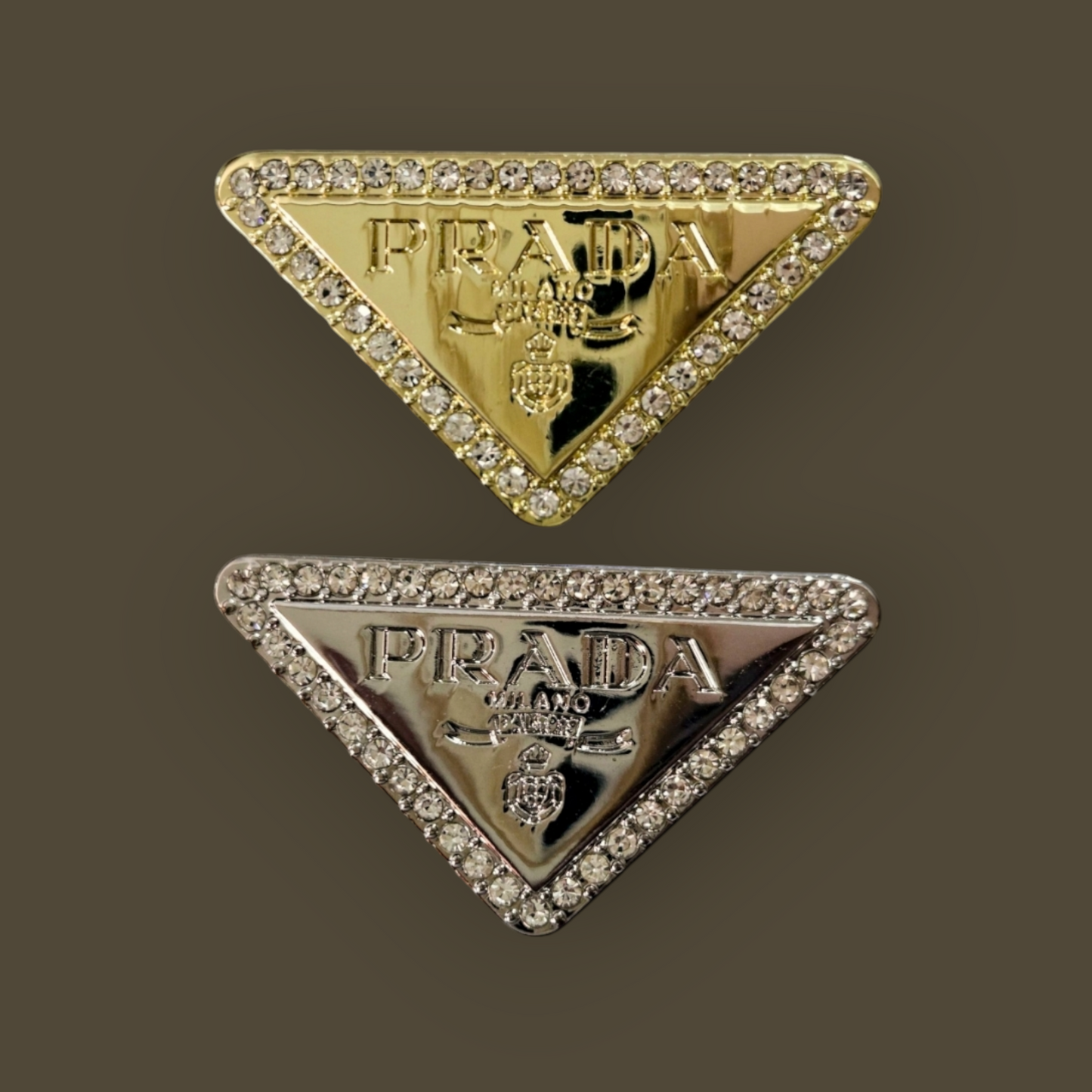 Prada Inspired Brooches