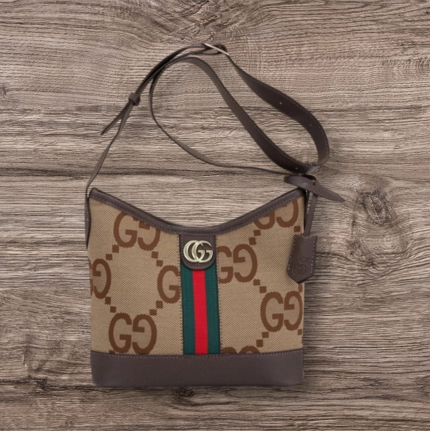 Gucci Inspired canvas purse