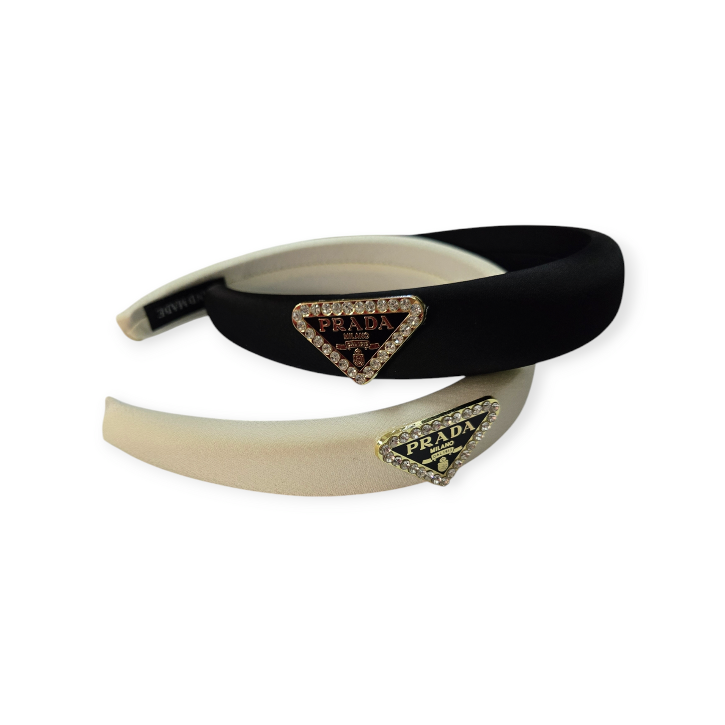 Prada Inspired Gold headband