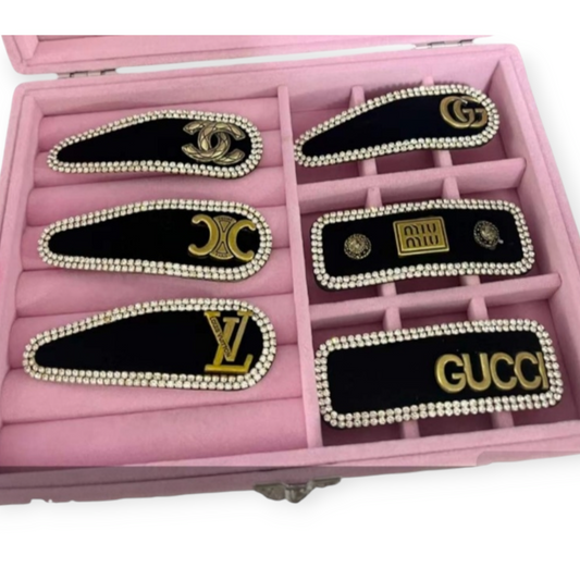 Designer inspired Hair barrette