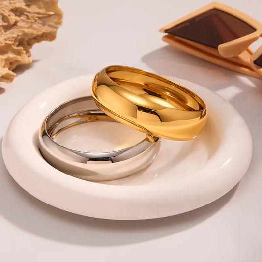 Stainless Steel Chunky Bangle