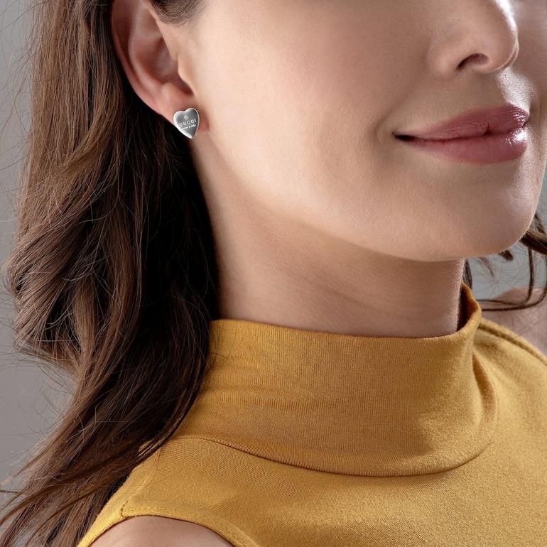 Gucci inspired heart shape Earrings