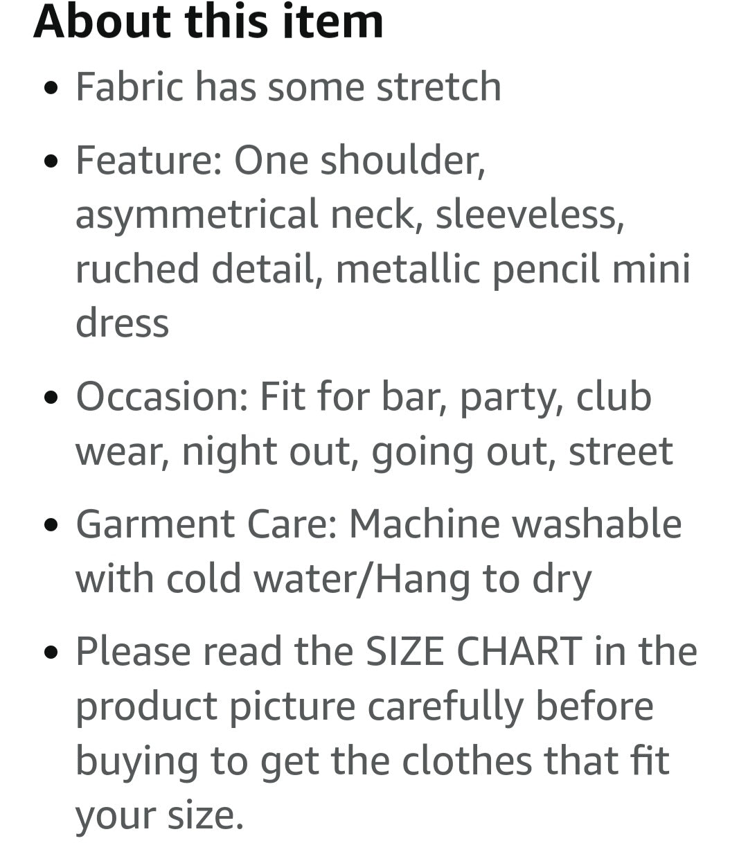 Women Metallic Green one shoulder mini dress