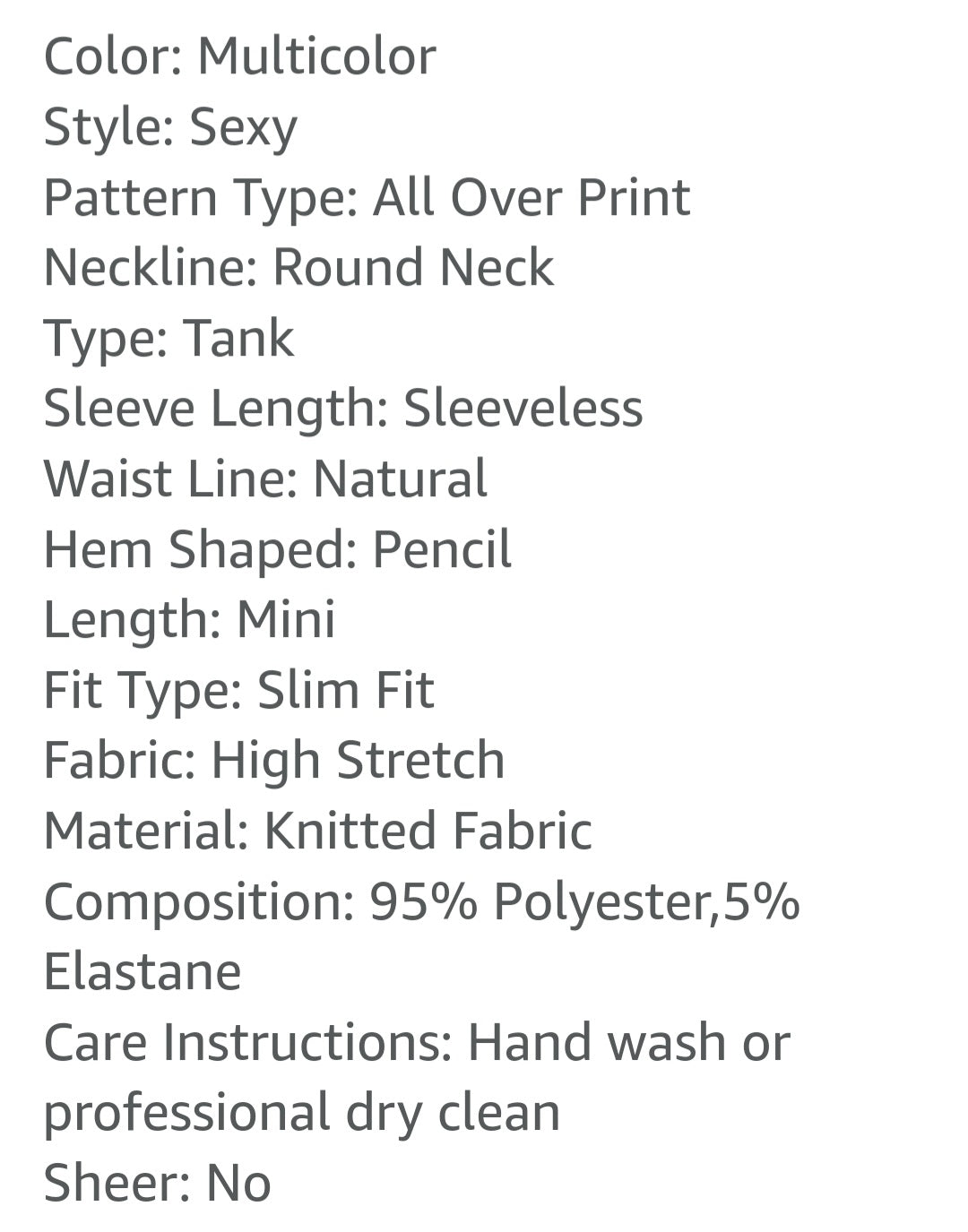 Women Multicolor mini dress