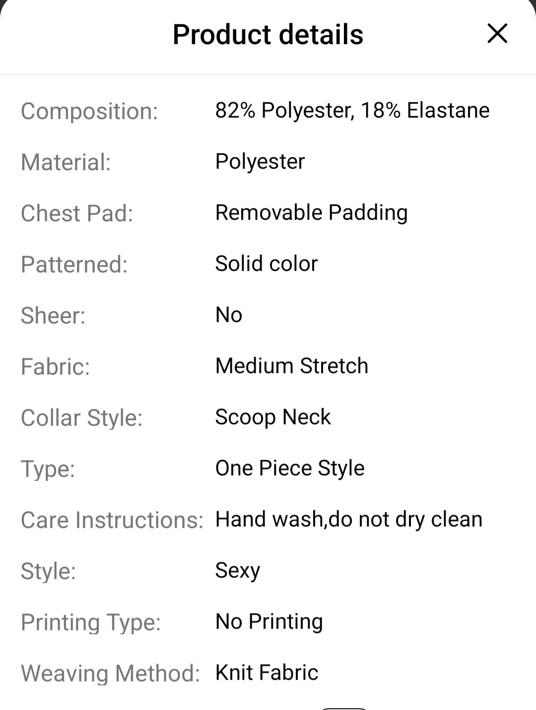 One piece cut out swimwear