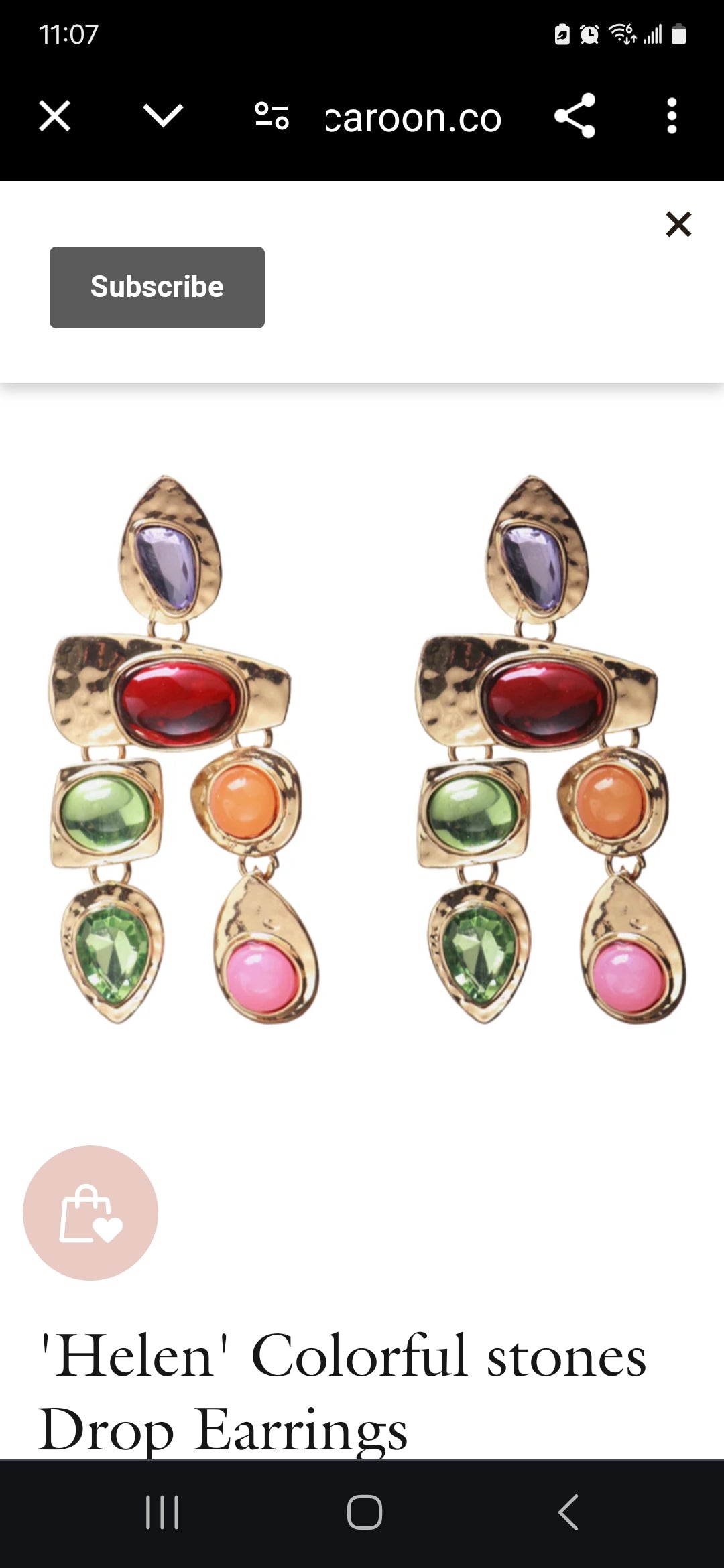 Fashion Statement Earrings