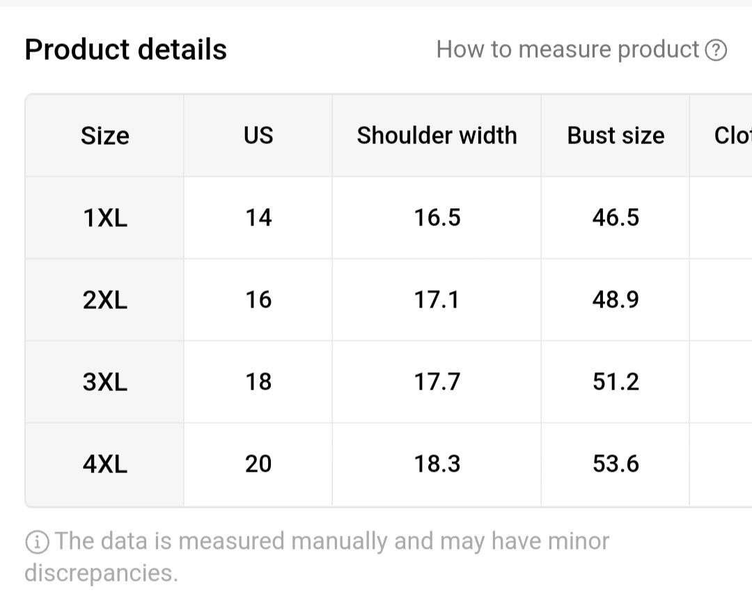 Plus size Crew-neck T-shirt