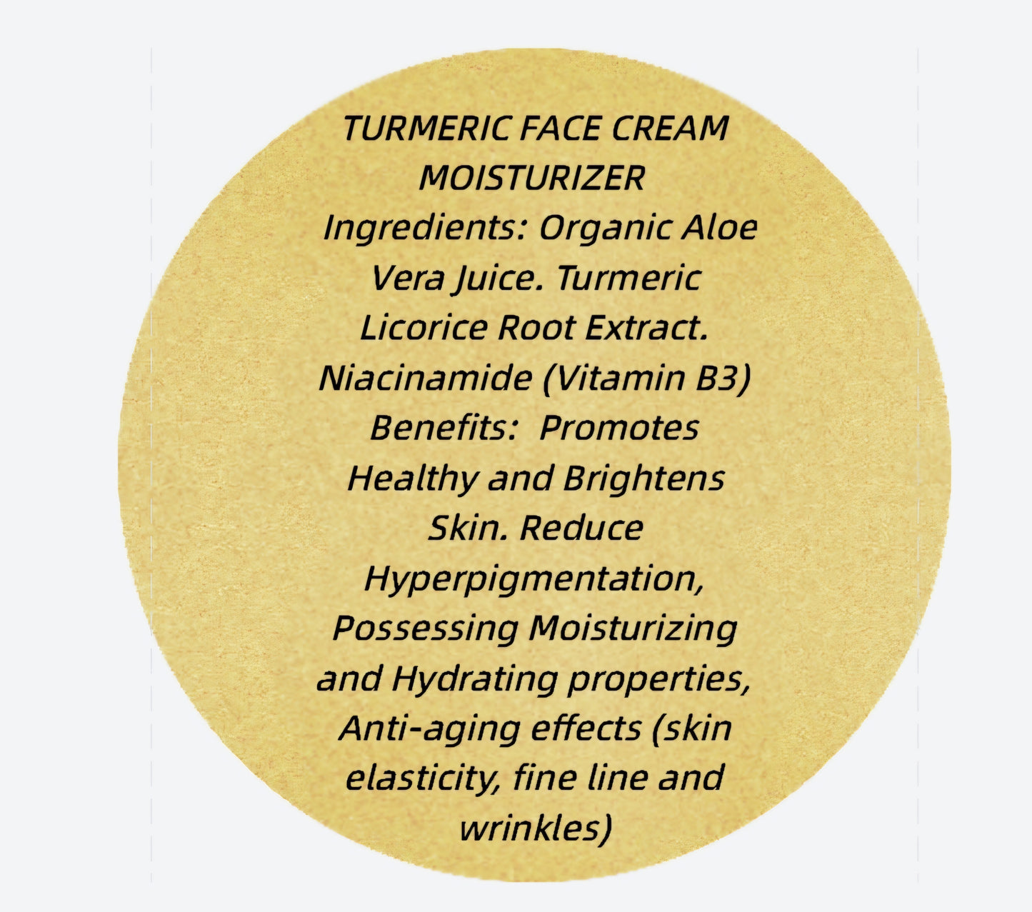 TURMERIC B3 FACE CREAM MOISTURIZER