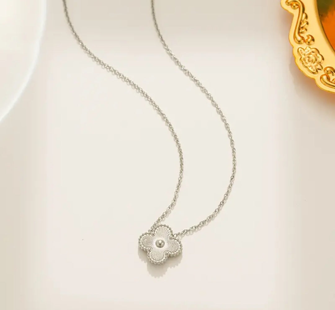 Van Cleef inspired Lazer Gold and Silver Jewelry Collection