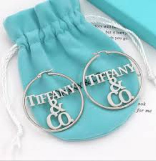 Luxury inspired Hoop Earrings