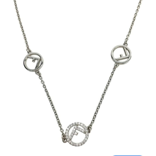 luxury inspired Fendi necklace