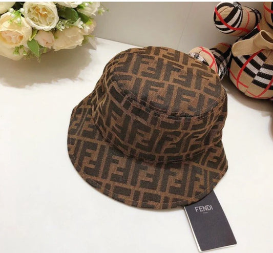 Fendi inspired bucket hat
