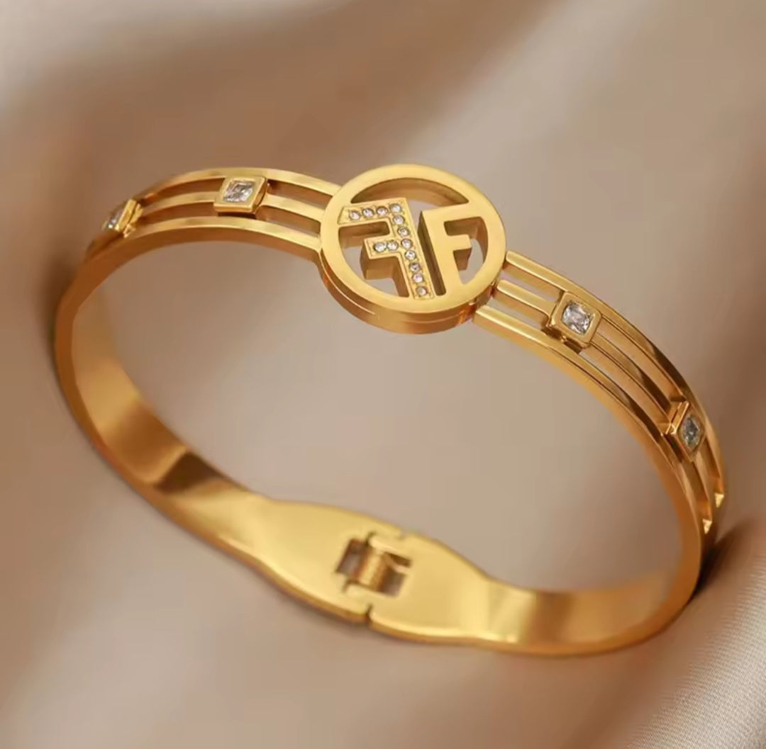 Fendi inspired bangle